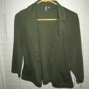 Ultra Chic army green blazer
